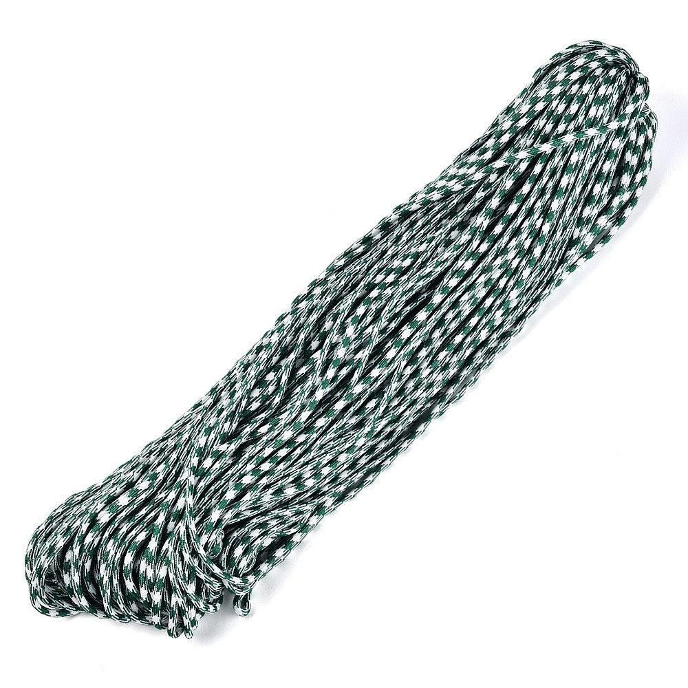 Paracord Patroon 5mm Groen - per meter-koord-Kraaltjes van Renate