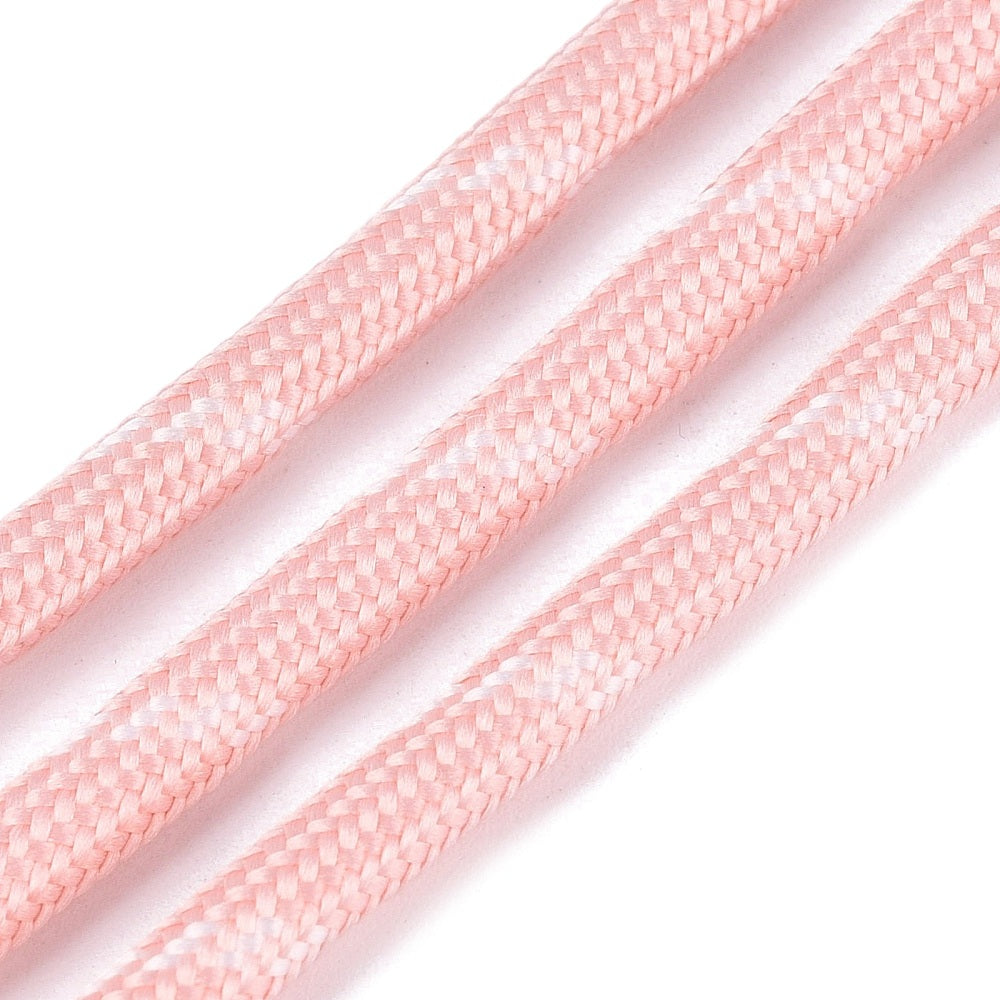 Paracord Patroon 5mm Lichtroze - per meter-koord-Kraaltjes van Renate