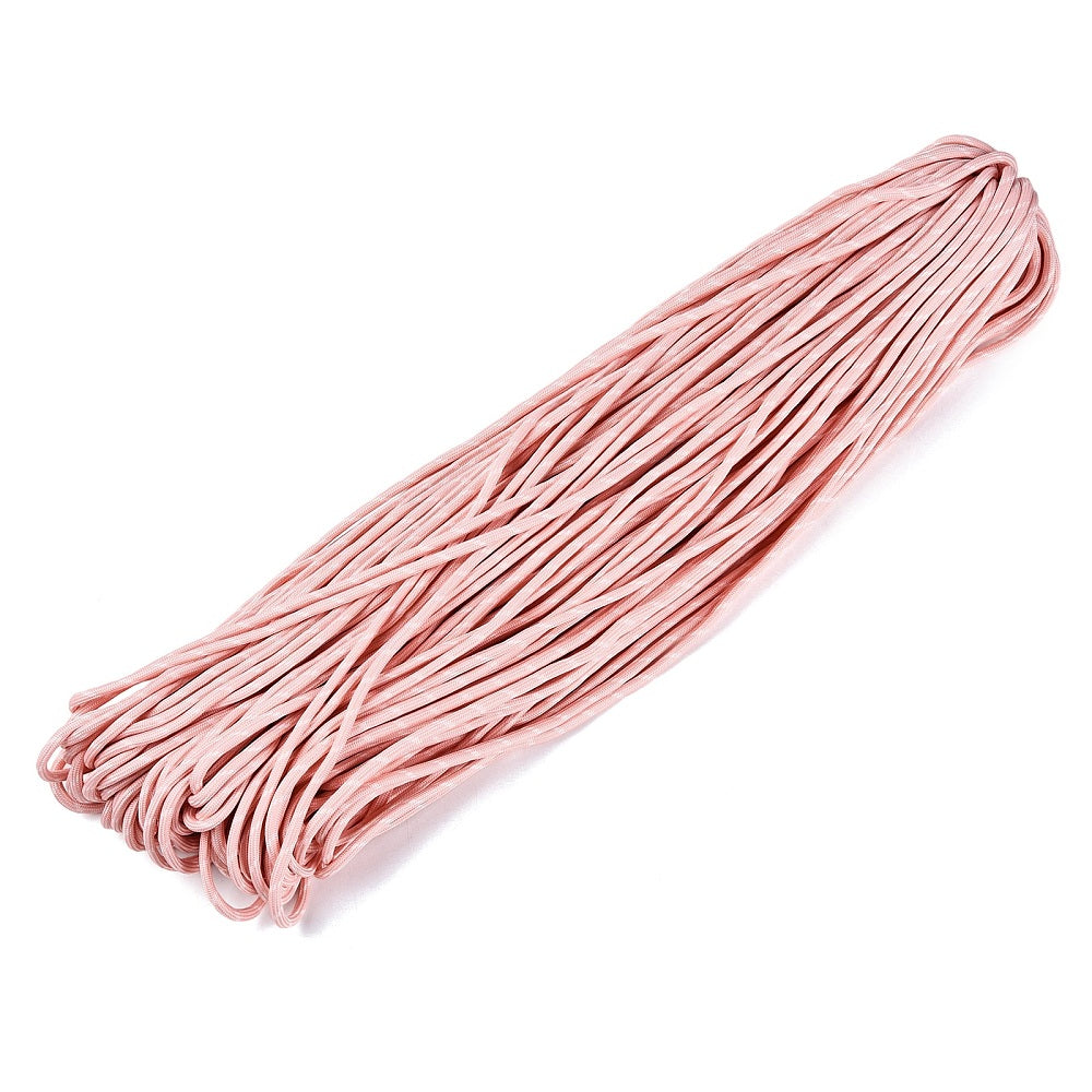 Paracord Patroon 5mm Lichtroze - per meter-koord-Kraaltjes van Renate