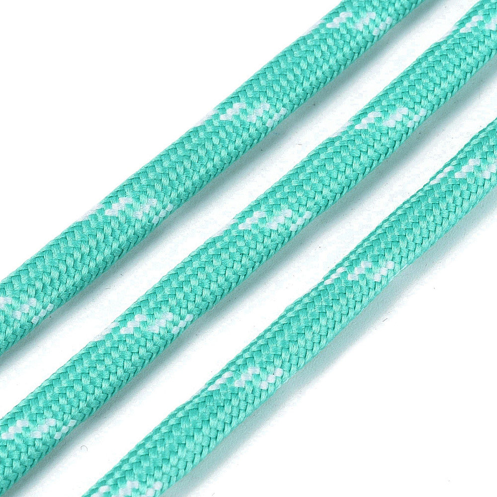 Paracord Patroon 5mm Turquoise - per meter-koord-Kraaltjes van Renate