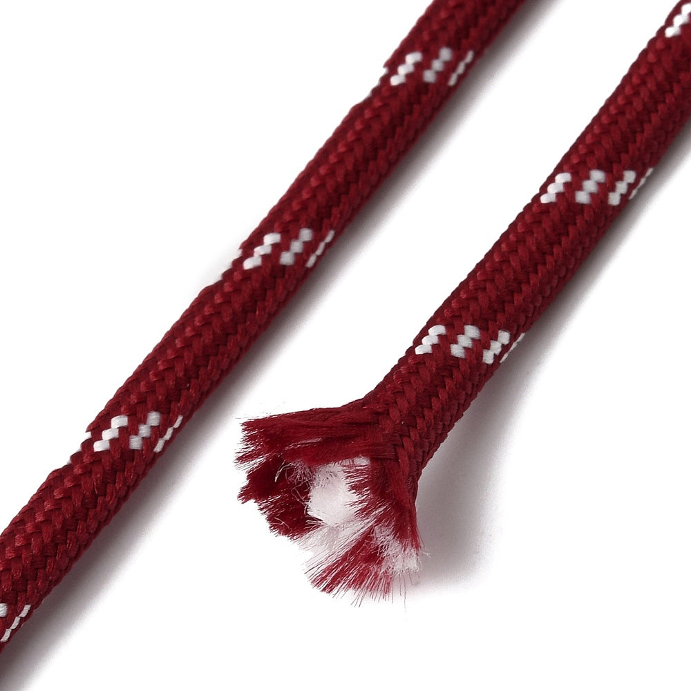 Paracord Polycotton 5mm Donkerrood - per meter-koord-Kraaltjes van Renate
