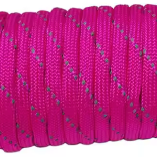 Parakoord Fel roze 4mm - 1 meter-koord-Kraaltjes van Renate