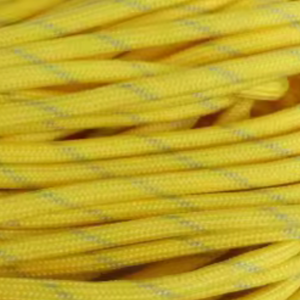 Parakoord Geel 4mm - 1 meter-koord-Kraaltjes van Renate