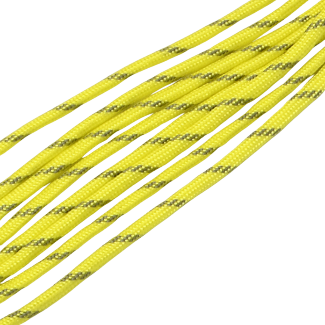 Parakoord Geel 4mm - 1 meter-koord-Kraaltjes van Renate