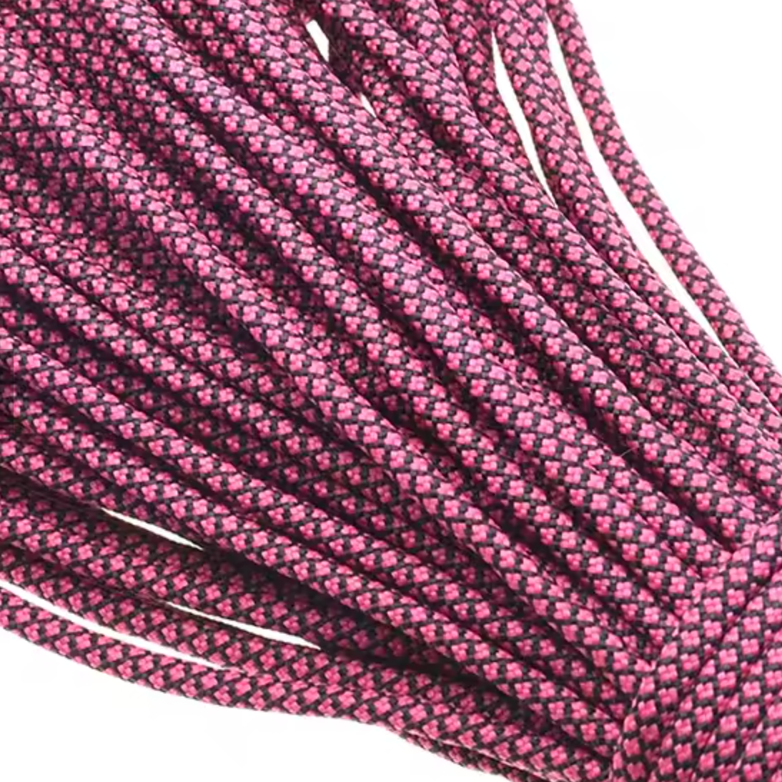 Parakoord Magenta zwart 4mm - 1 meter-koord-Kraaltjes van Renate