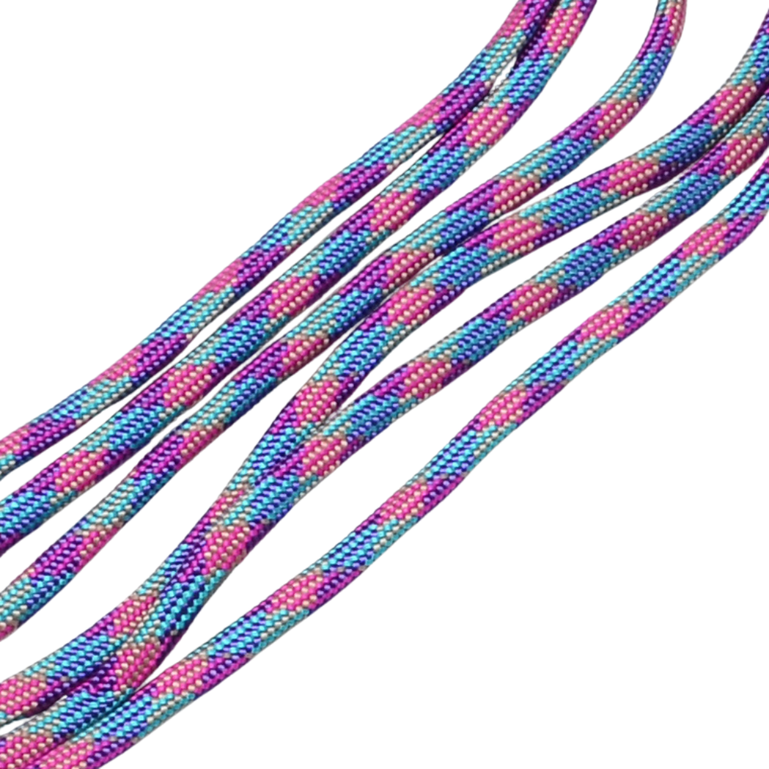 Parakoord Multicolor 4mm - 1 meter-koord-Kraaltjes van Renate