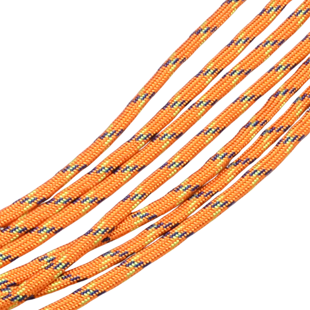 Parakoord Oranje Blauw 4mm - 1 meter-koord-Kraaltjes van Renate