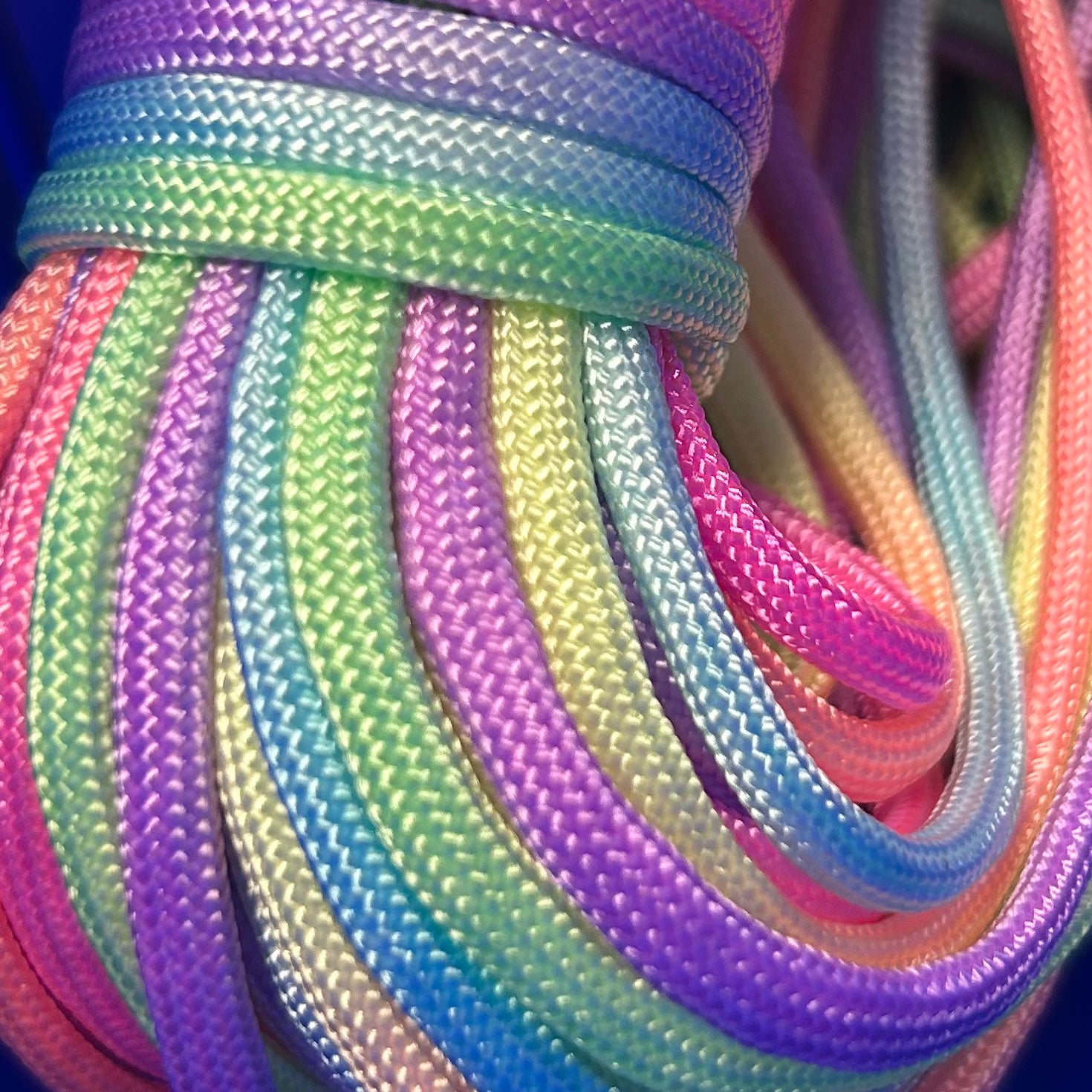 Parakoord Rainbow 4mm - 1 meter-koord-Kraaltjes van Renate