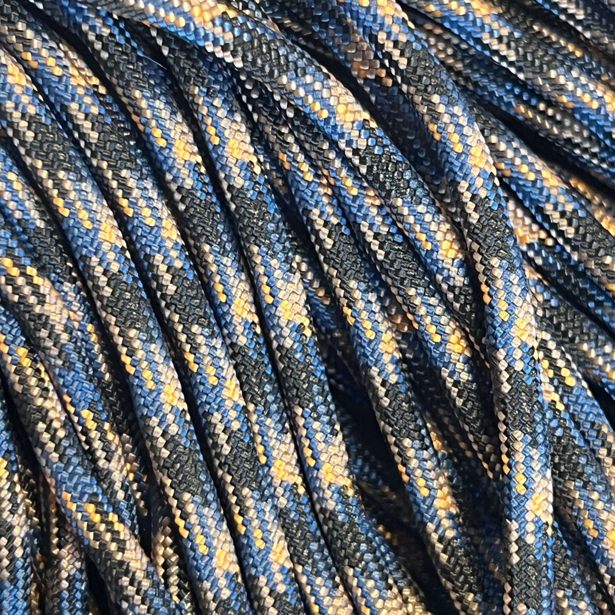 Parakoord blue orange 4mm - 1 meter-koord-Kraaltjes van Renate