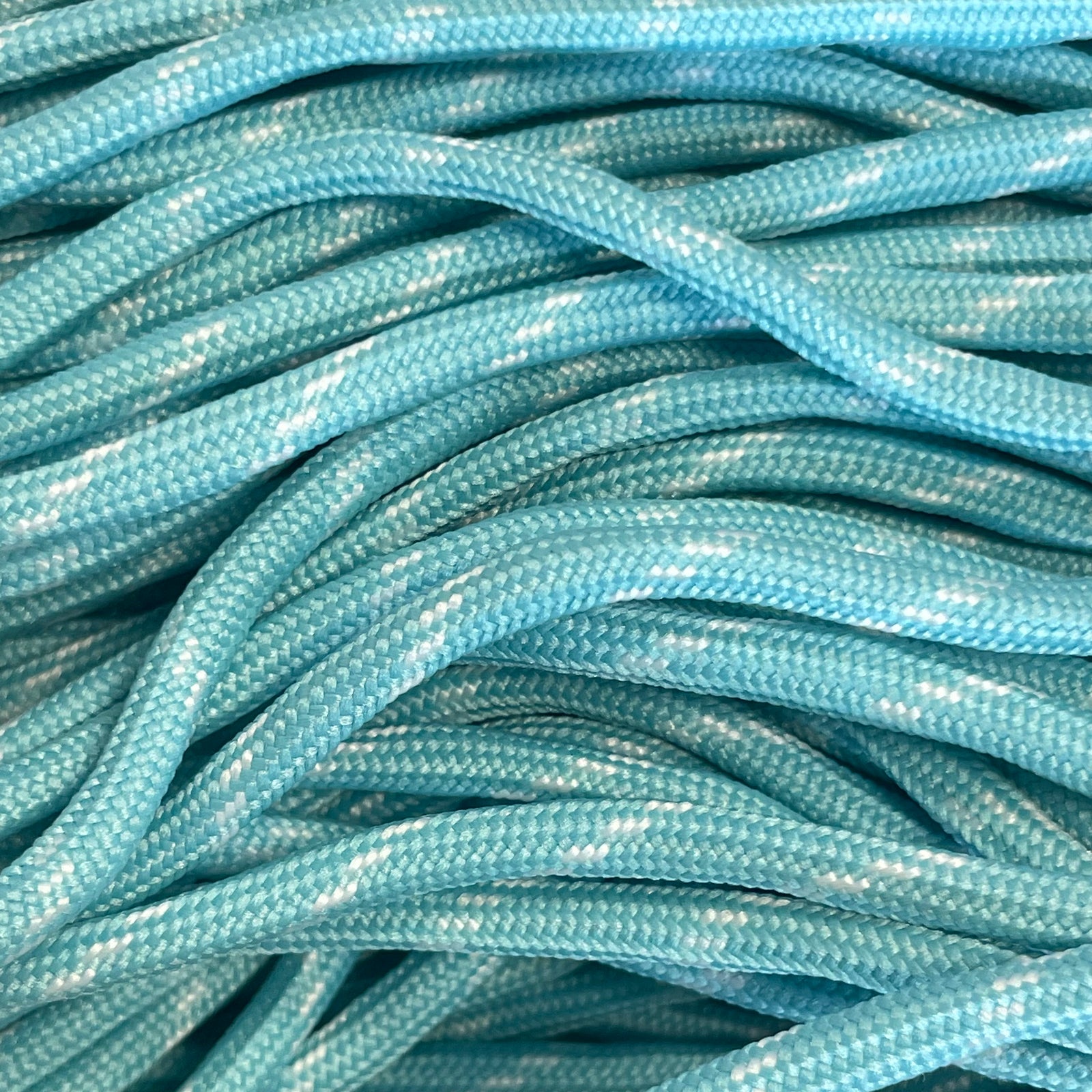 Parakoord lichtblauw-wit 4mm - 1 meter-koord-Kraaltjes van Renate