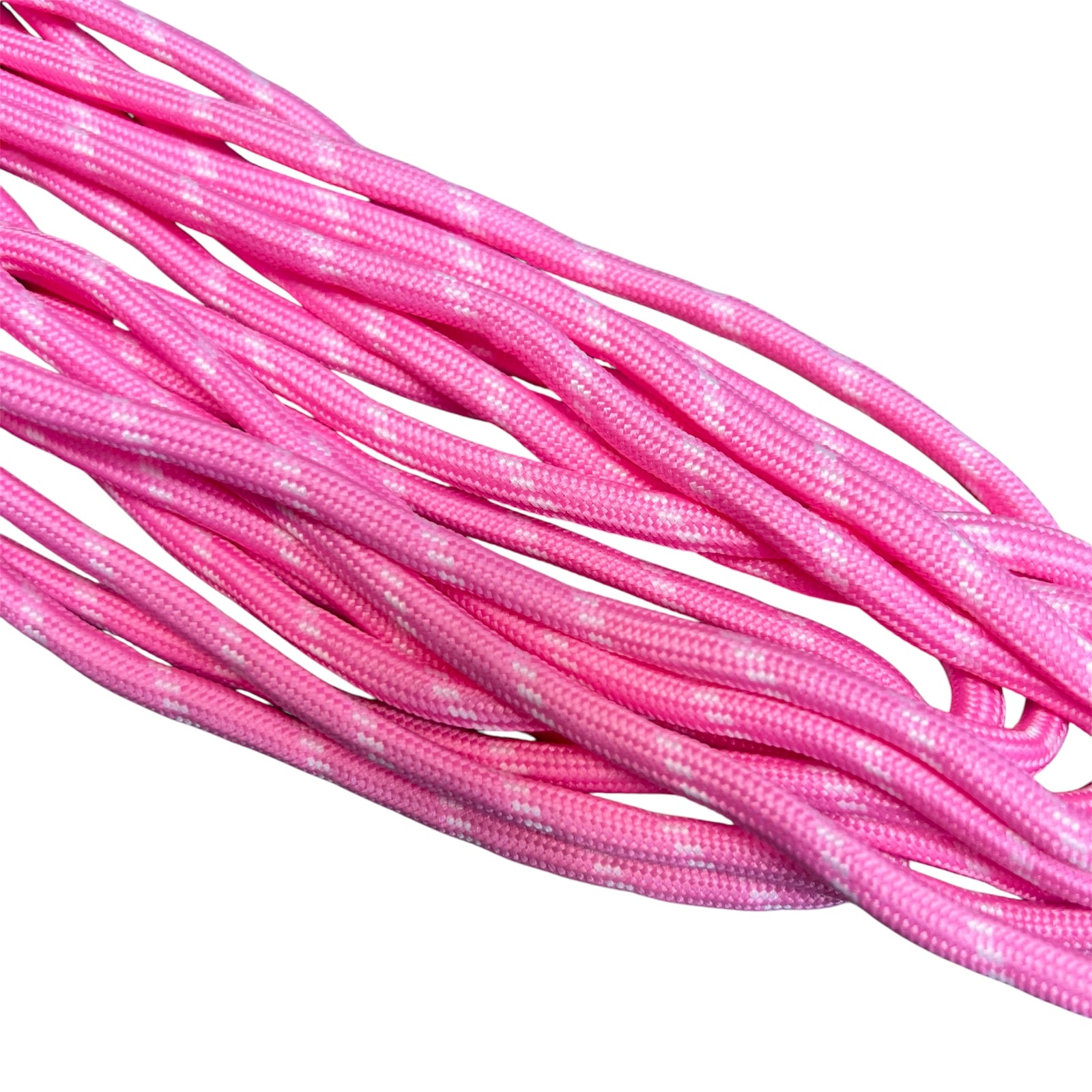 Parakoord lichtroze wit 5mm - 1 meter-Koord-Kraaltjes van Renate