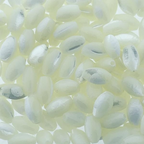 Parelmoer kralen ovaal 6x4mm - 10 stuks-Kraaltjes van Renate