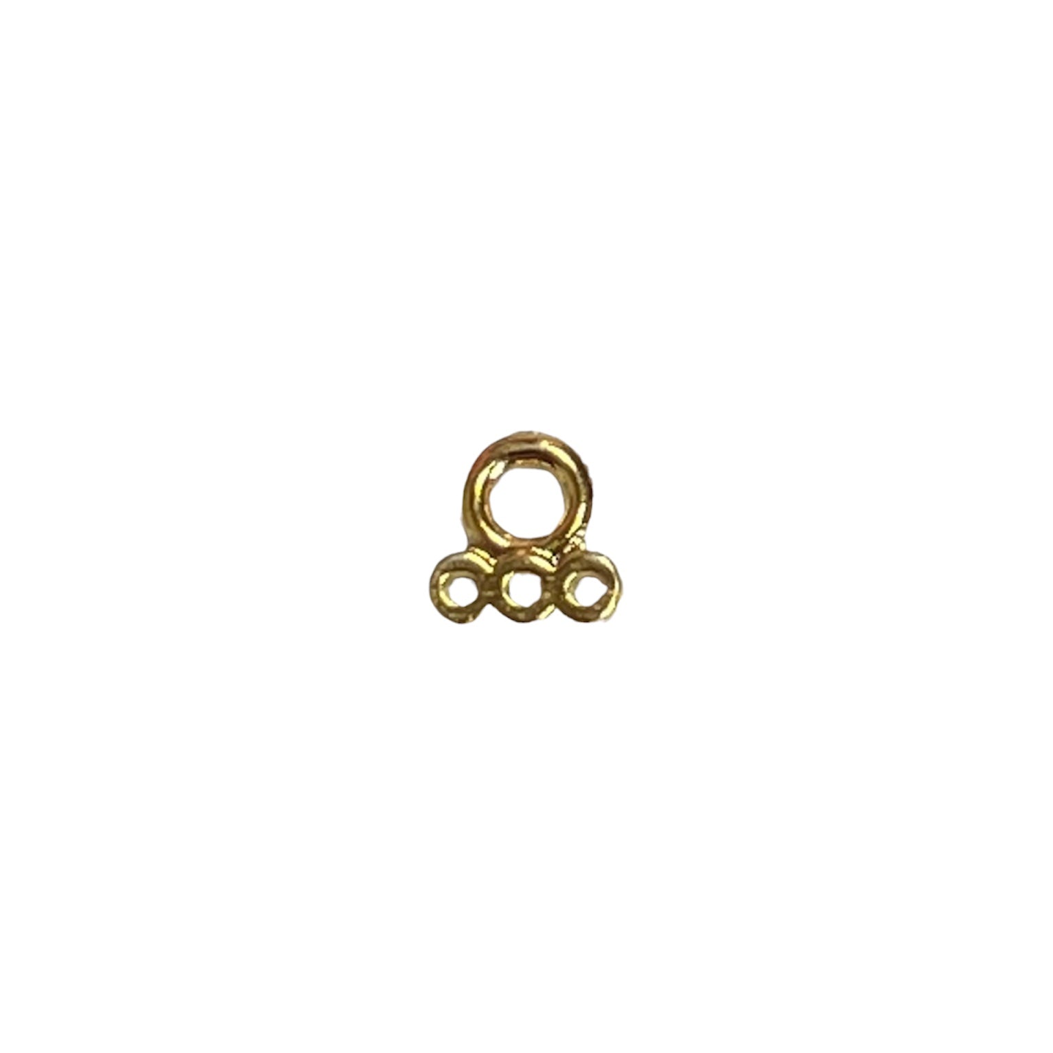 Weef-eindkapje Miyuki Delica 10/0 DQ 24k goud 6mm - per stuk