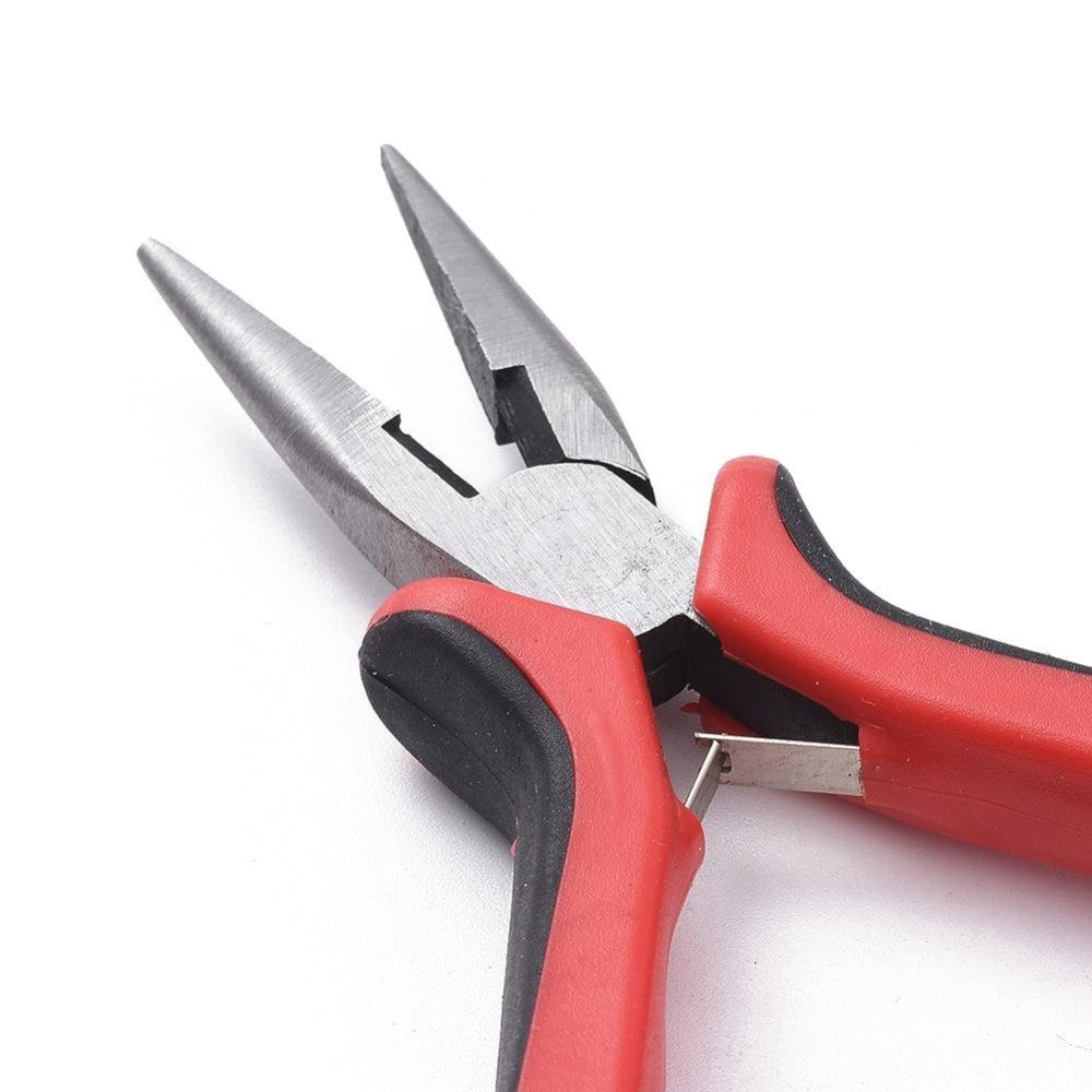 Platbektang met knip gedeelte ±13cm-Gereedschap-Kraaltjes van Renate