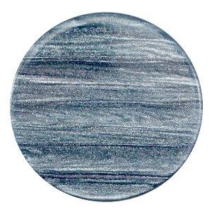 Platte cabochon polaris Sparkle dust Rustic blue 35mm-Kraaltjes van Renate