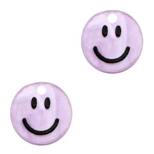 Plexx bedel smiley Shiny lilac purple 12mm-Kraaltjes van Renate