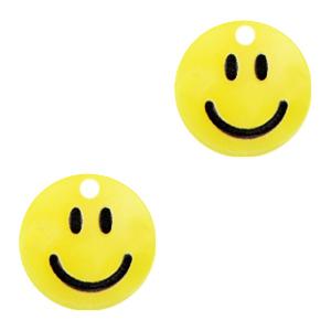 Plexx bedel smiley Sunrise yellow 12mm-Kraaltjes van Renate