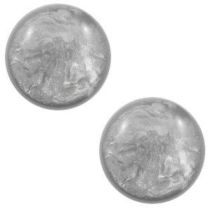 Polaris cabochon Lively Light grey 7mm-Kraaltjes van Renate