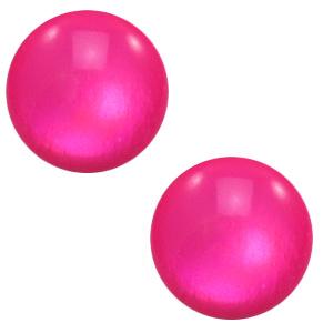 Polaris cabochon soft tone shiny Magenta purple 7mm-Kraaltjes van Renate
