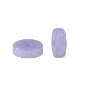 Polaris kralen disc Lucido Victorian purple 6mm- per 5 stuks-Kralen-Kraaltjes van Renate