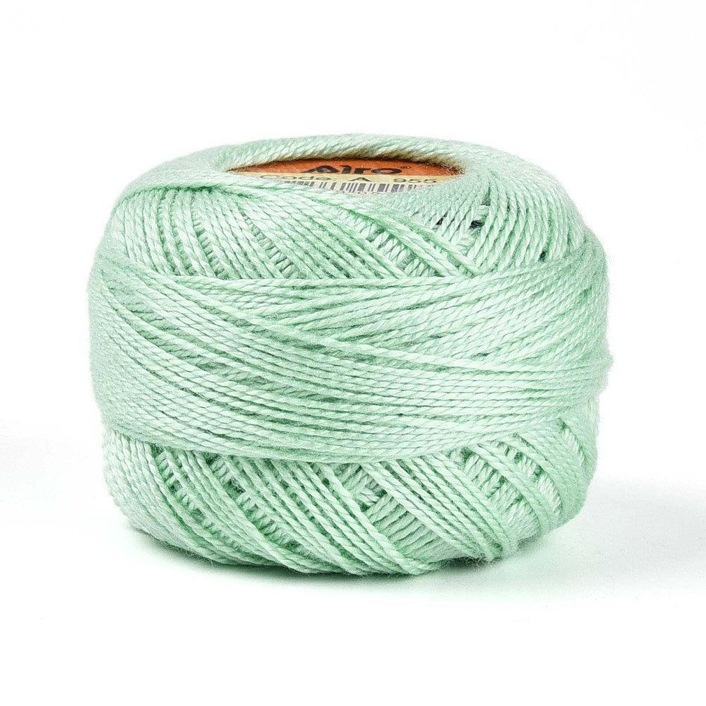 Polyester Koord Gevlochten Lichtcyaan 0.5-1mm - per rol-Koord-Kraaltjes van Renate