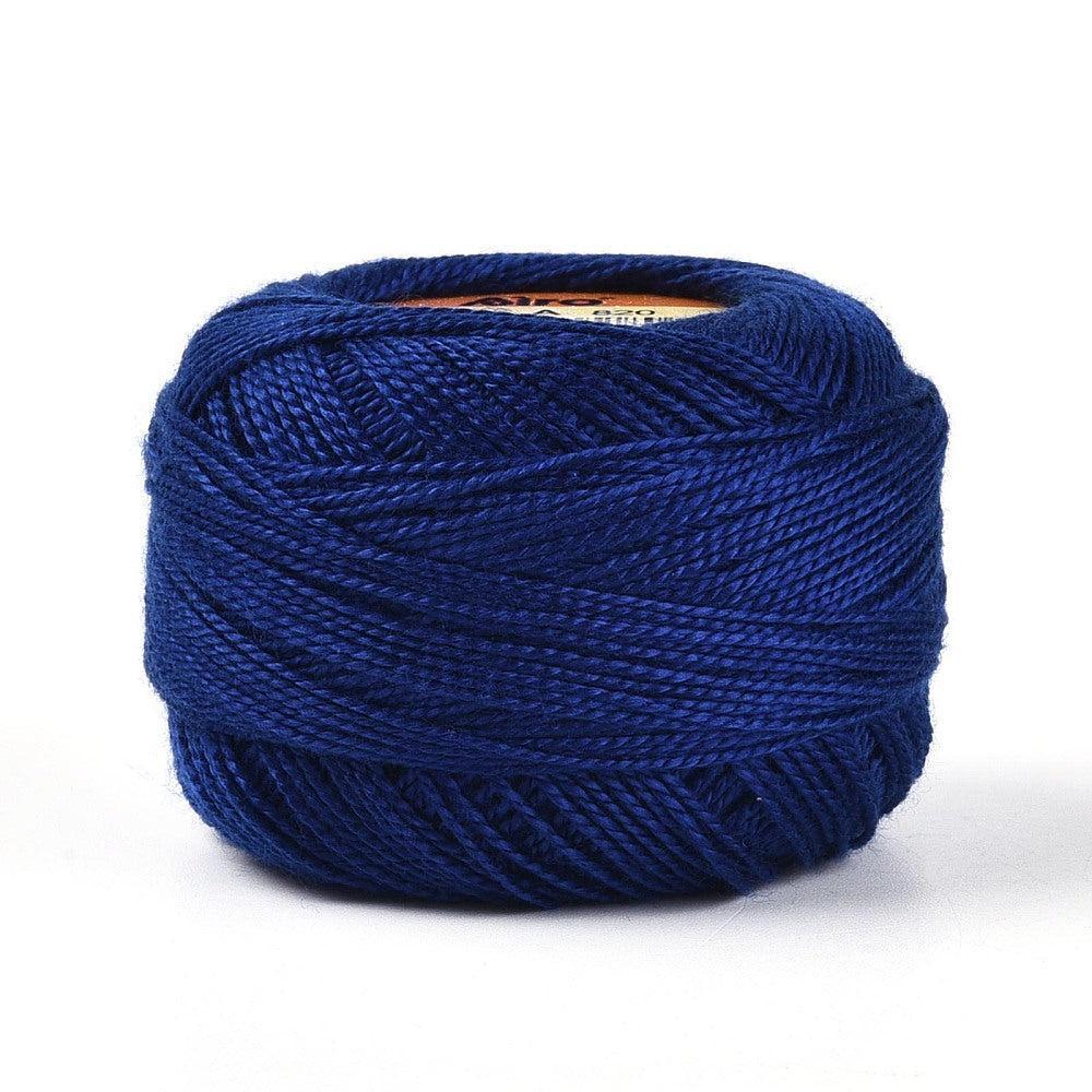 Polyester Koord Gevlochten Marineblauw 0.5-1mm - per rol-Koord-Kraaltjes van Renate