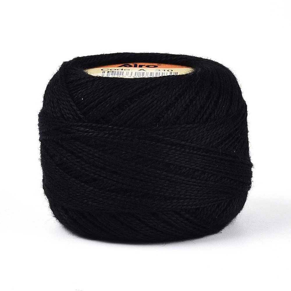 Polyester Koord Gevlochten Zwart 0.5-1mm - per rol-Koord-Kraaltjes van Renate