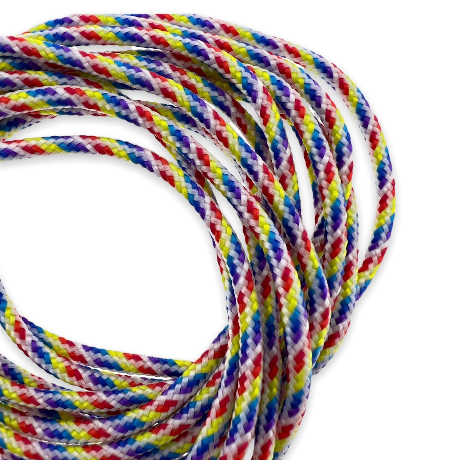 Polyester koord 2mm Colorful - 2 meter-koord-Kraaltjes van Renate