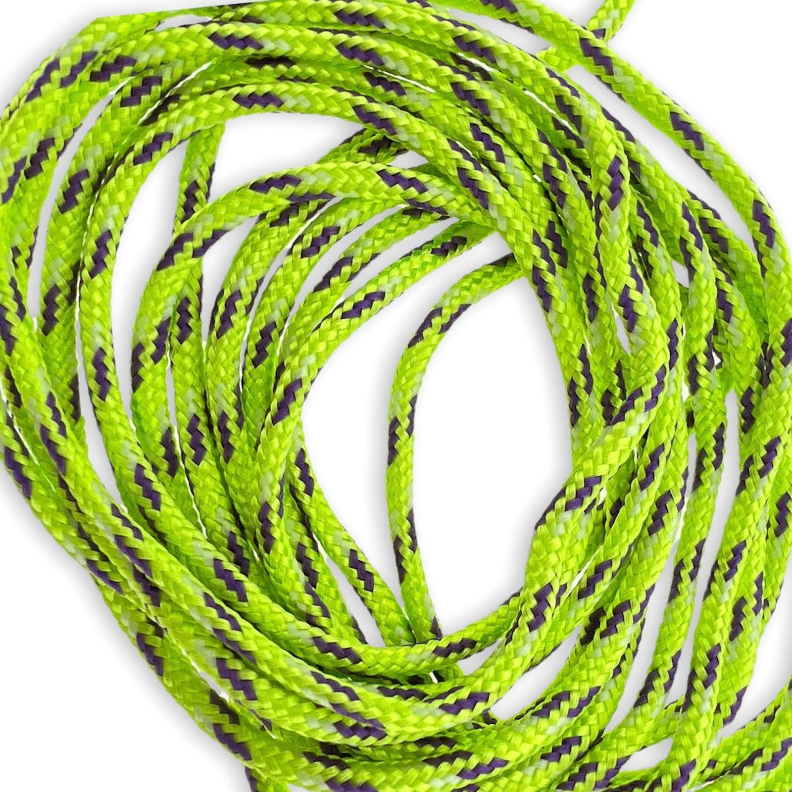 Polyester koord 2mm Lawn Green - 2 meter-koord-Kraaltjes van Renate