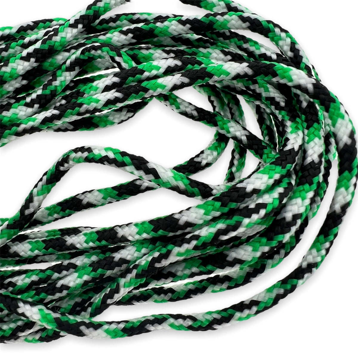 Polyester koord 2mm spring green - 2 meter-koord-Kraaltjes van Renate