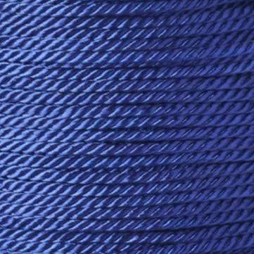 Polyester koord donkerblauw 2mm- per meter-koord-Kraaltjes van Renate