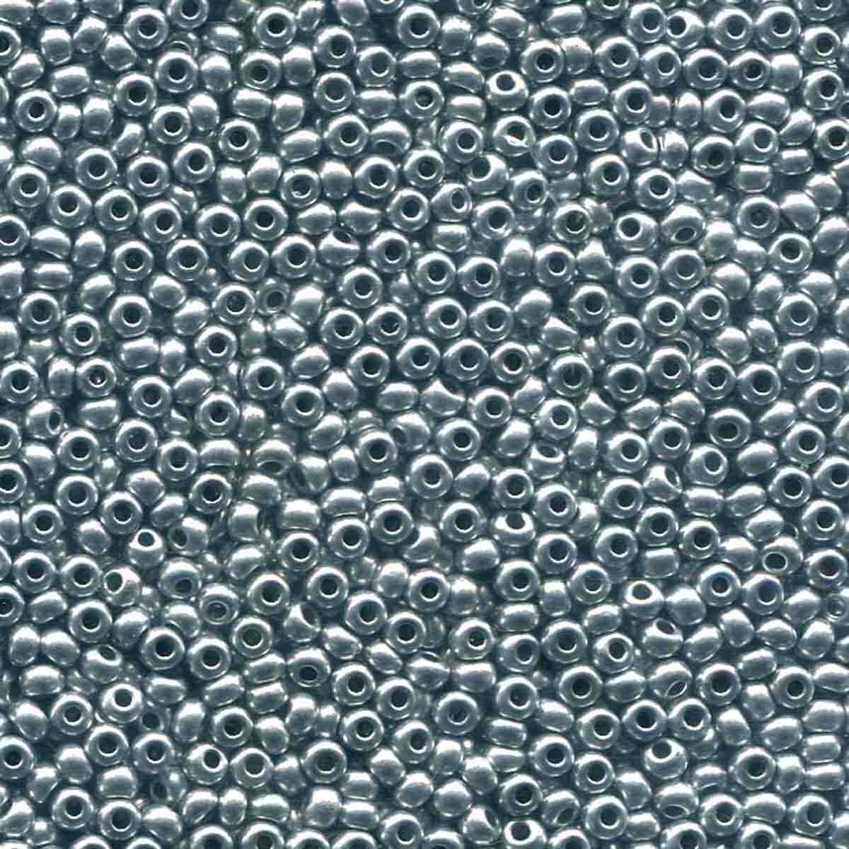 Preciosa Rocailles Bright Zilver 8/0 - 10 gram-Kralen-Kraaltjes van Renate