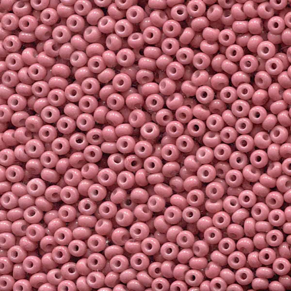 Preciosa Rocailles Koraalroze 11/0 (2.1mm) - 10 gram-Kralen-Kraaltjes van Renate