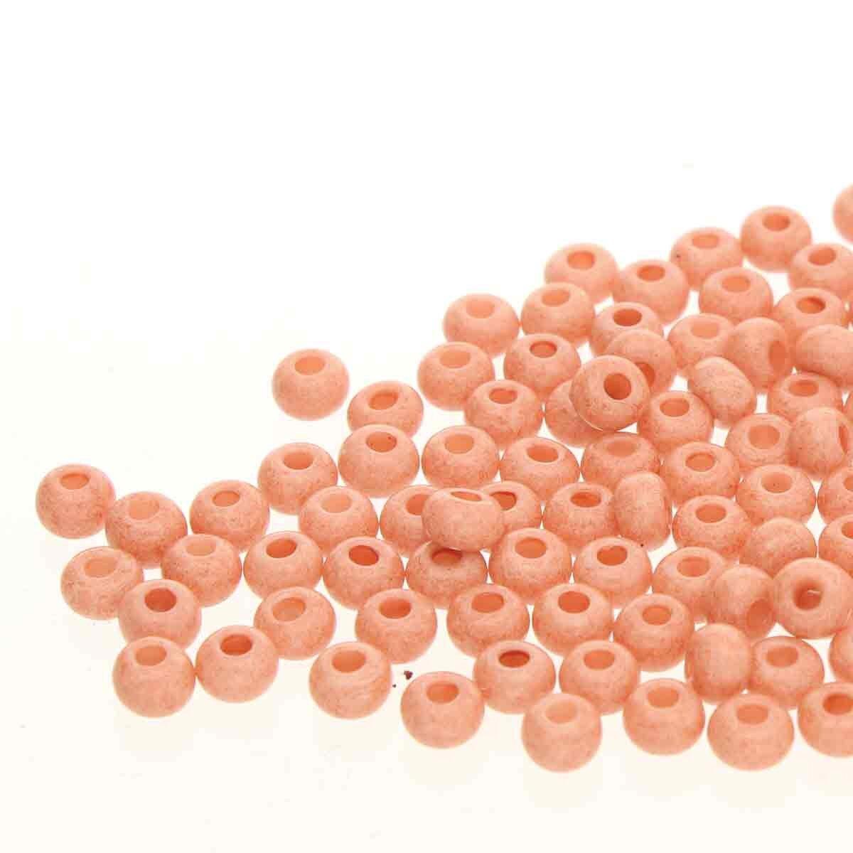 Preciosa Rocailles Roze Opaak Donker 8/0 - 10 gram-Kralen-Kraaltjes van Renate