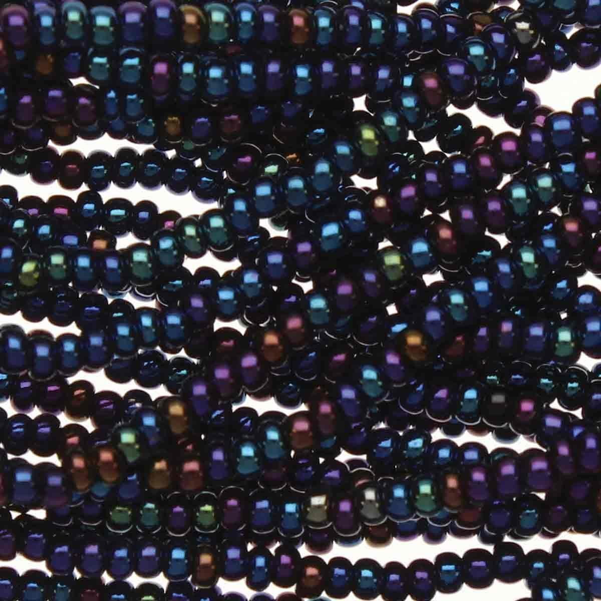 Preciosa rocailles Blue Iris 8/0 (3mm) – 10 gram-Kralen-Kraaltjes van Renate