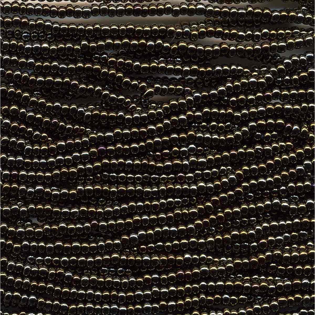 Preciosa rocailles Brown Iris 8/0 (3mm) - 10 gram-Kralen-Kraaltjes van Renate