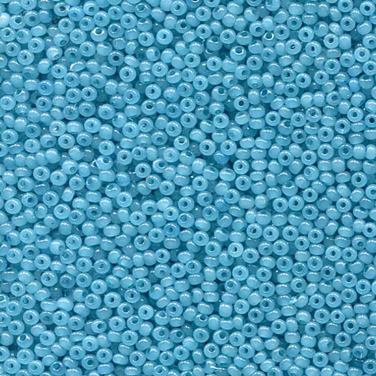 Miyuki rocailles SB11-02633 Blauw Opal 11/0 (3mm) - 10 gram-Kralen-Kraaltjes van Renate