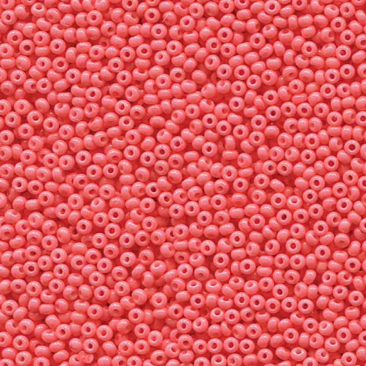 Miyuki rocailles SB11-03691 Salmon Opaque 11/0 (3mm) - 10 gram-Kralen-Kraaltjes van Renate