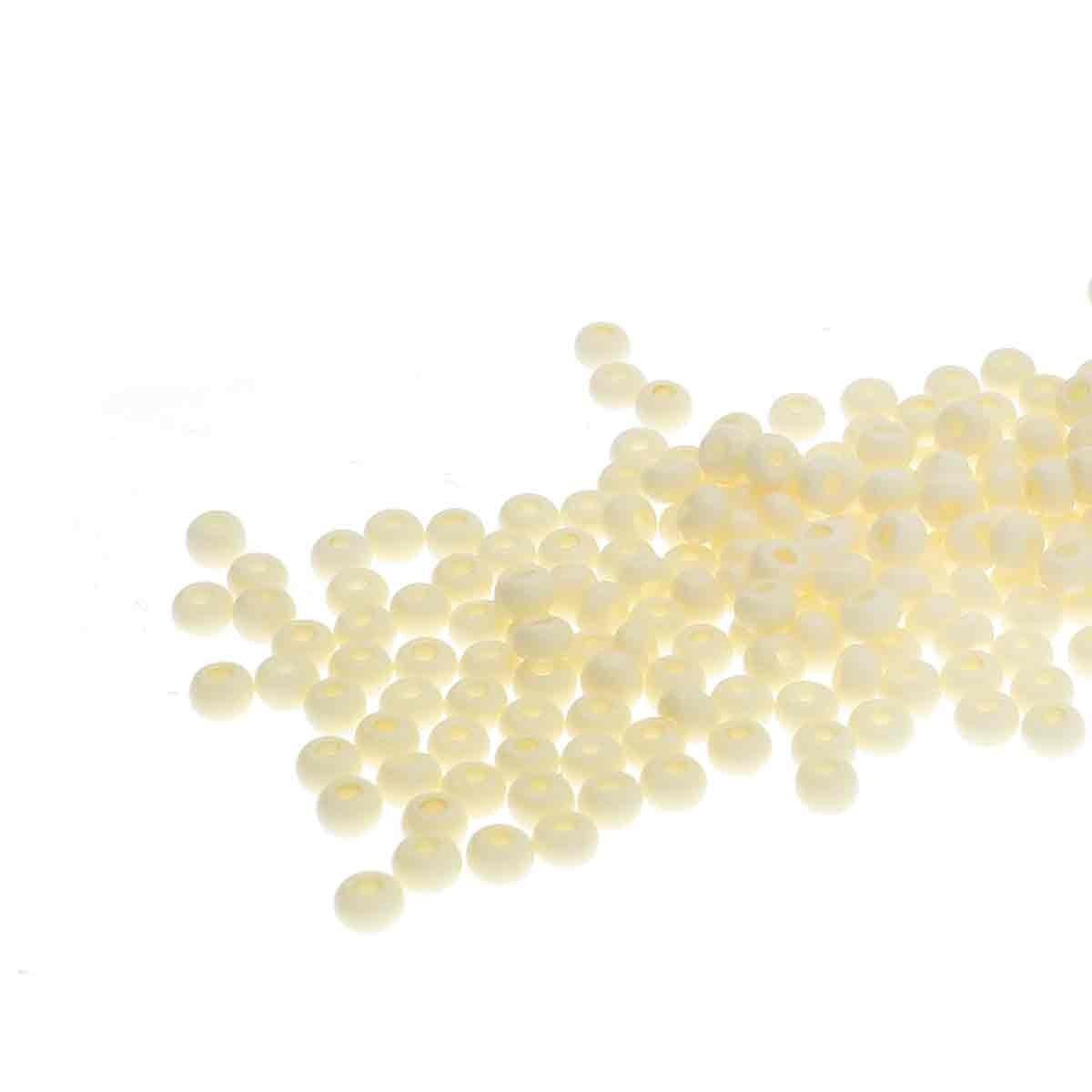 Miyuki rocailles SB11-06013 Bone Opaque 11/0 (3mm) - 10 gram-Kralen-Kraaltjes van Renate