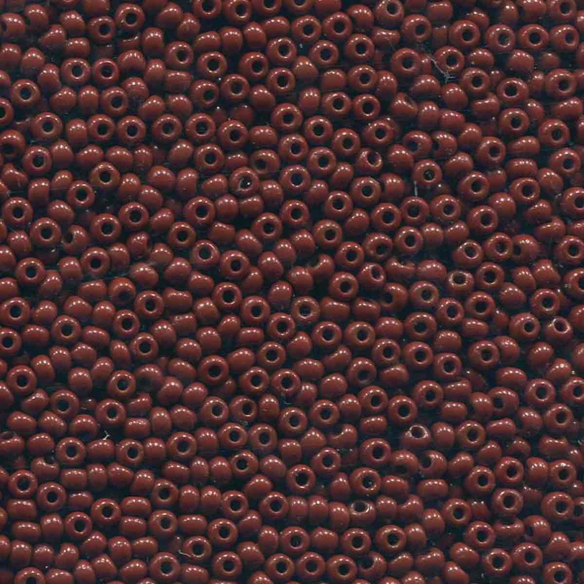 Miyuki rocailles SB11-13600 Brown Opaque 11/0 (3mm) - 10 gram-Kralen-Kraaltjes van Renate