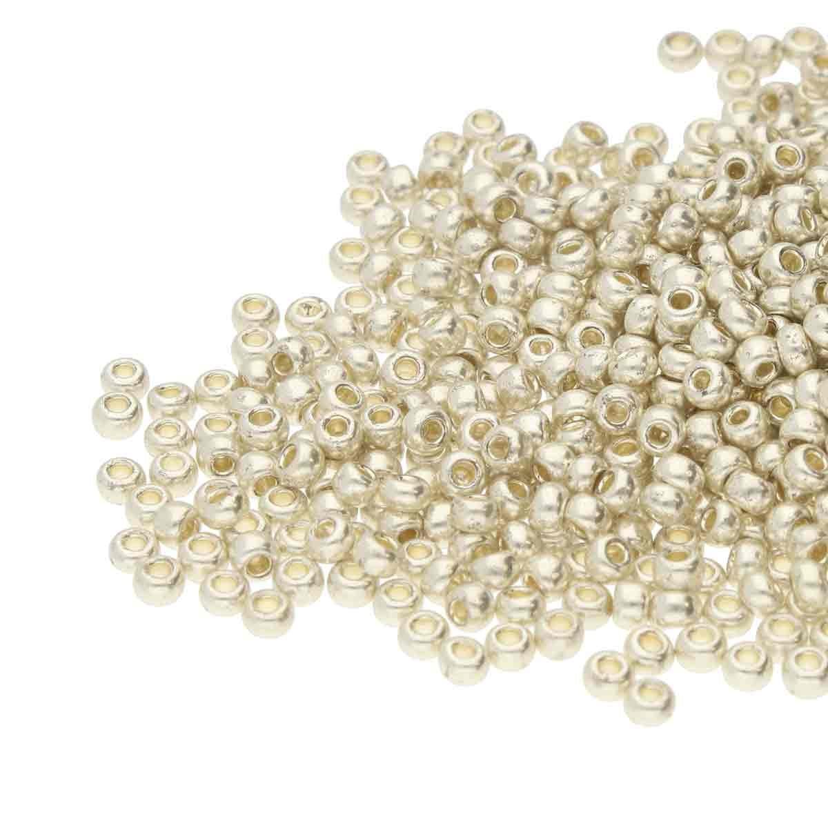 Preciosa rocailles SB11-18302 silver 11/0 (2mm) - 10 gram-Kralen-Kraaltjes van Renate