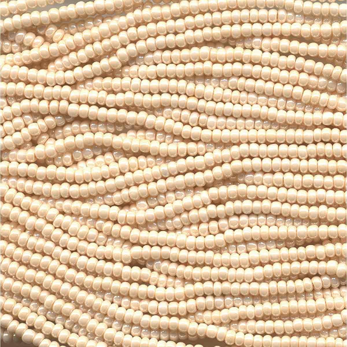 Preciosa rocailles SB11-46112 eggshell 11/0 (2mm) - 10 gram-Kralen-Kraaltjes van Renate