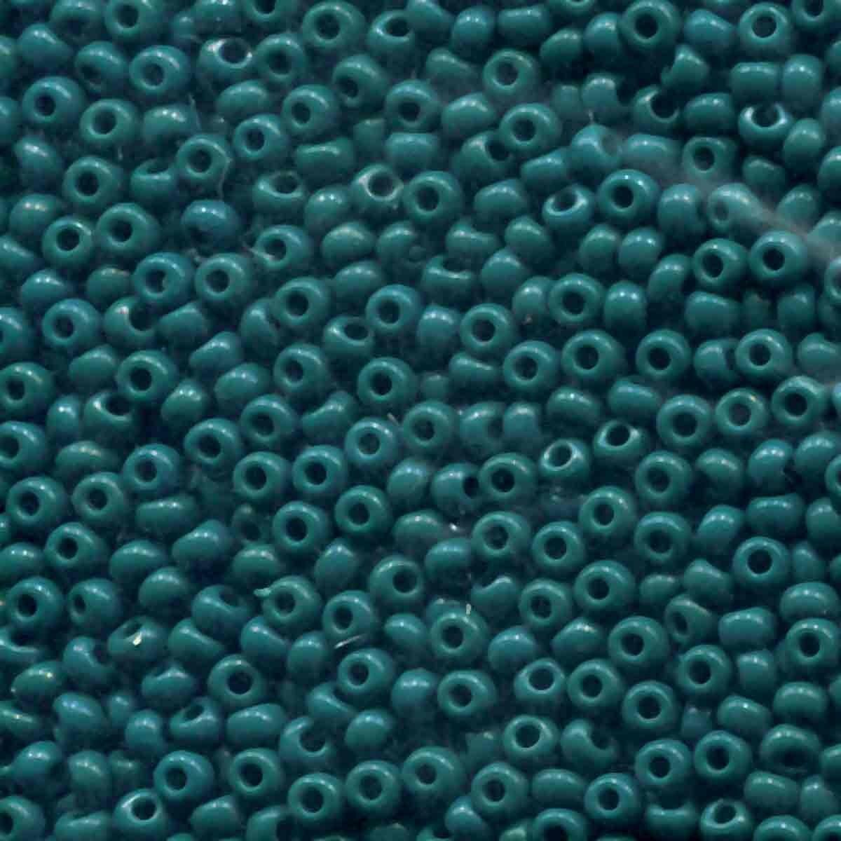 Miyuki rocailles SB11-53270 Opaque Dark Jade 11/0 (3mm) - 10 gram-Kralen-Kraaltjes van Renate