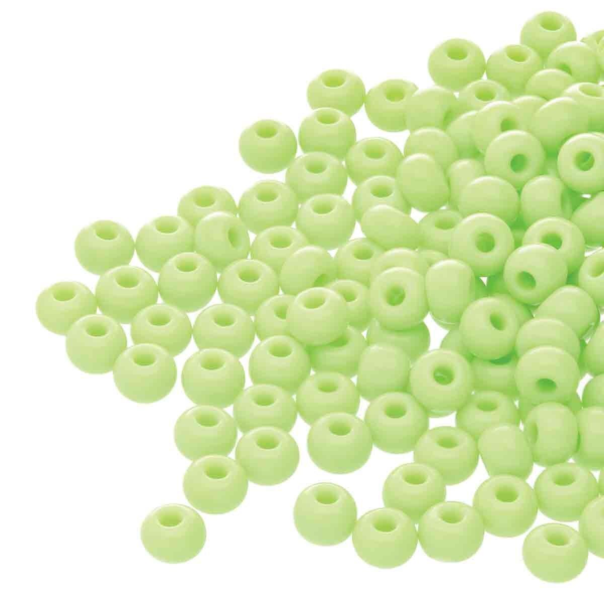 Miyuki rocailles SB11-53410 Lime Opaque 11/0 (3mm) - 10 gram-Kralen-Kraaltjes van Renate