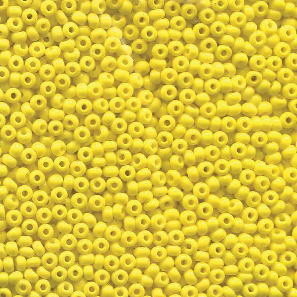 Miyuki rocailles SB11-83110 Yellow Opaque 11/0 (3mm) - 10 gram-Kralen-Kraaltjes van Renate