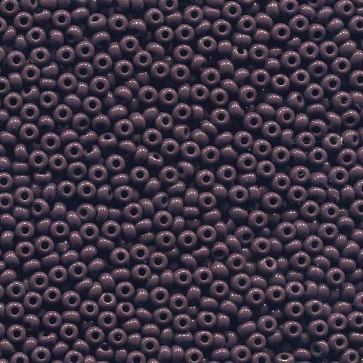 Preciosa rocailles glas 11/0 dark purple (2mm) - 10 gram-Kralen-Kraaltjes van Renate