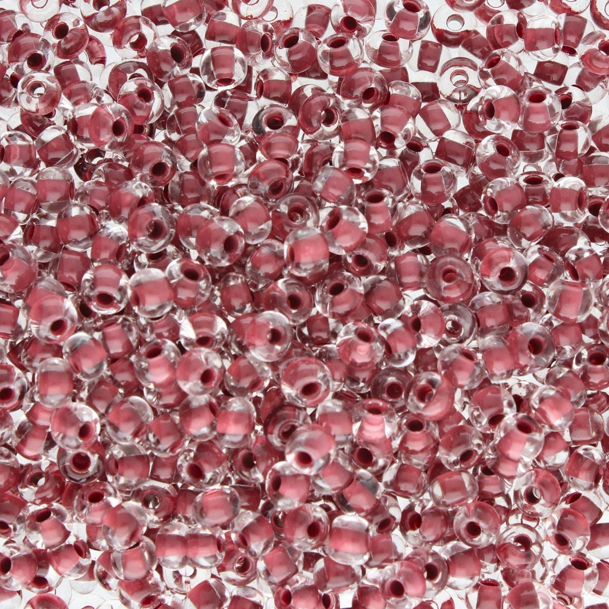 Preciosa rocailles glas lined brown (4,3mm) - 10 gram-Kralen-Kraaltjes van Renate