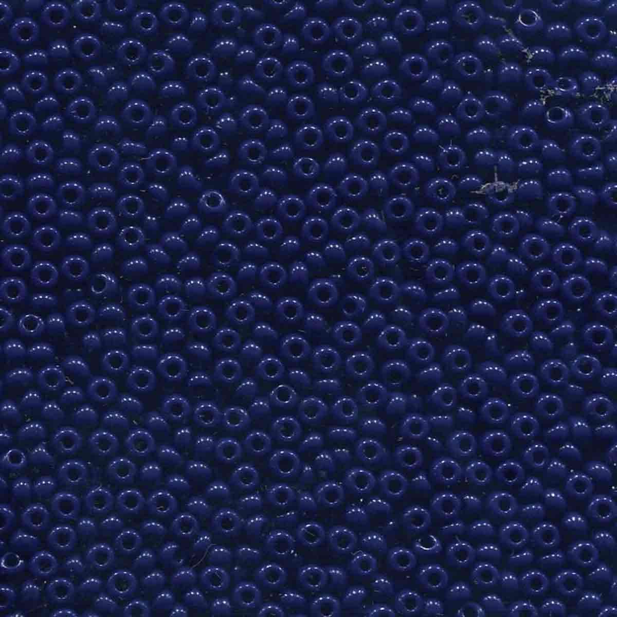 Preciosa rocailles glas 6/0 navy blue (4,3mm) - 10 gram-Kralen-Kraaltjes van Renate