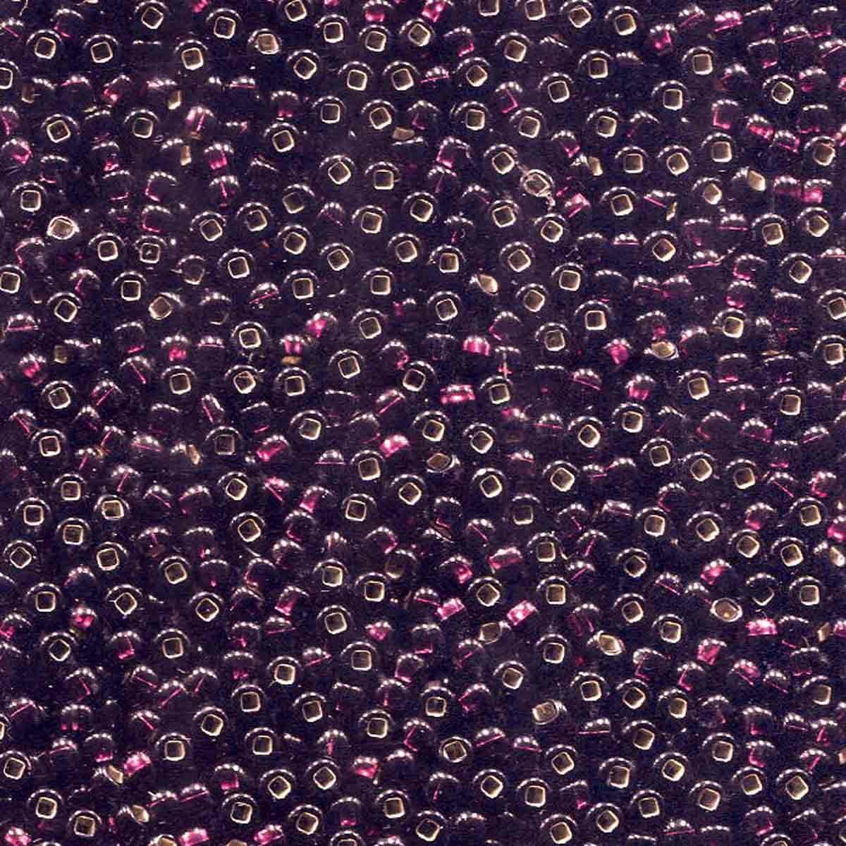 Preciosa rocailles glas 8/0 silverlined amy (3mm) - 10 gram-Kralen-Kraaltjes van Renate