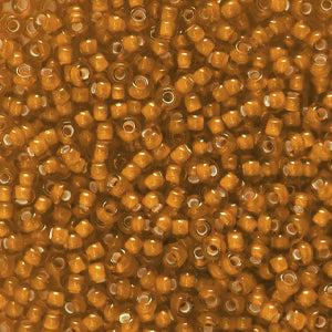 Preciosa rocailles glas Topaz brown 8/0 (3mm) - 5 gram-Kralen-Kraaltjes van Renate